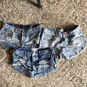 One teaspoon cut off shorts